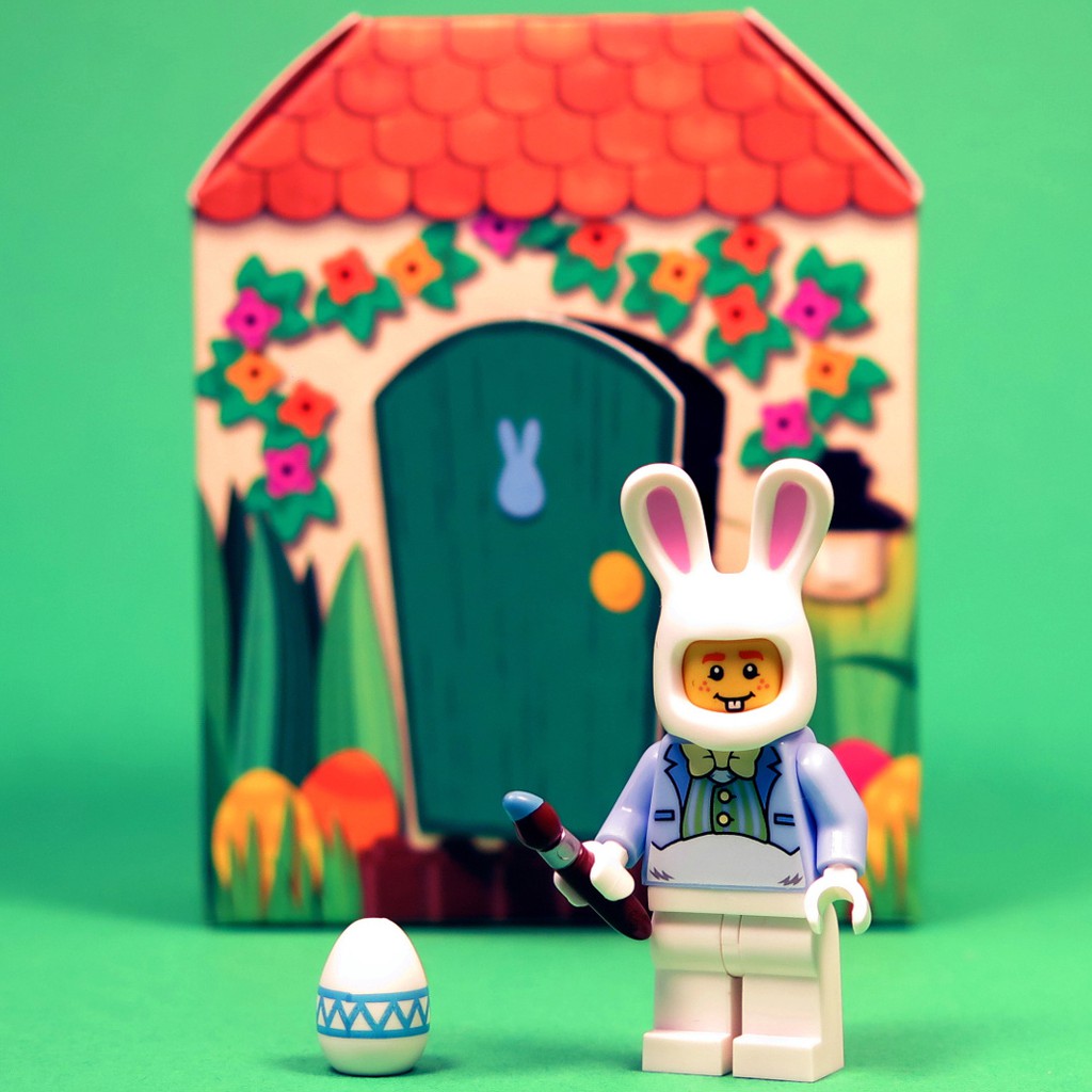 Đồ Chơi Lắp Ráp LEGO Thỏ Phục Sinh, LEGO Easter Bunny Hut [BrickVN]