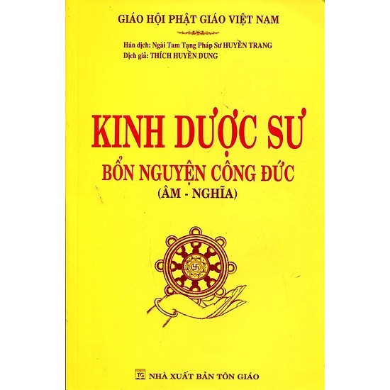 Sách- Kinh Dược Sư -NXB Tôn Giáo