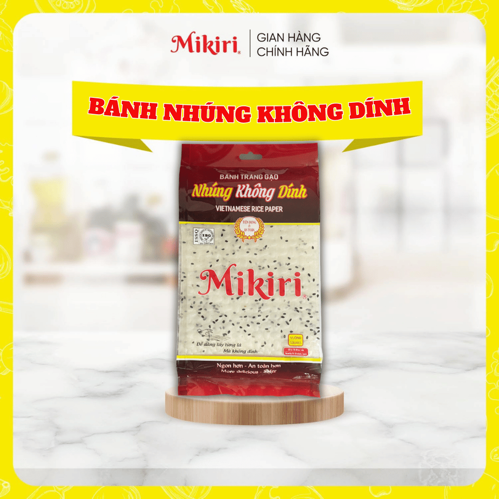 Combo lựa chọn - Bánh tráng gạo Mikiri nhúng không dính x 200gr