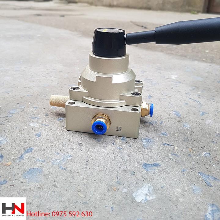 Bộ van tay gạt STNC TG34-S-10 như hình nối ống 8mm