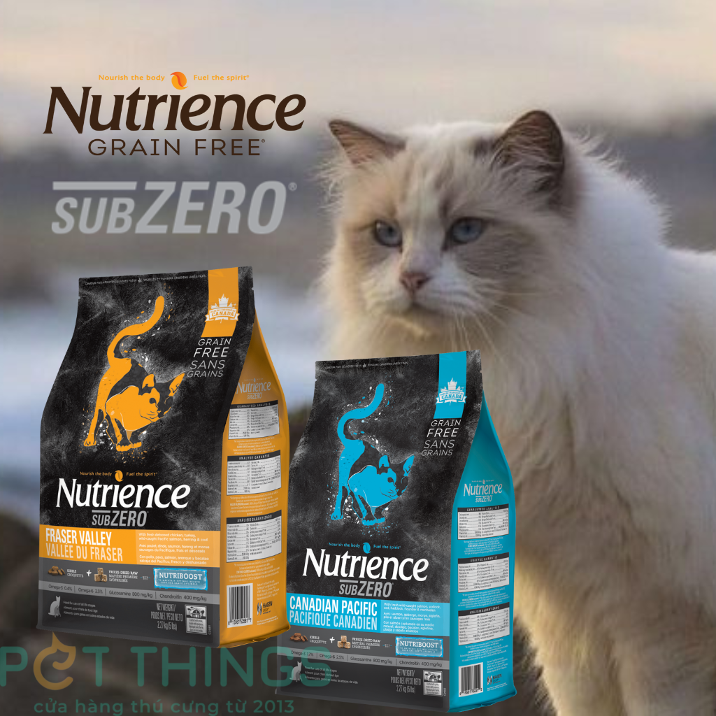 Hạt khô cho mèo Nutrience Grain Free Subzero