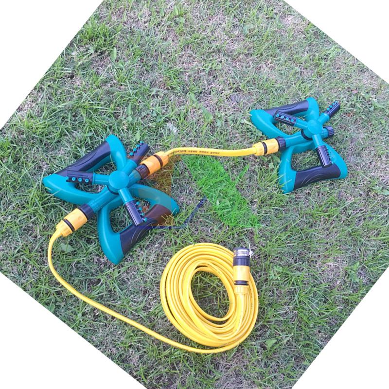Nozzle watering plants automatic 3 wing rotatable 360 ° t3c-cb bundled wire quick connector, stand the butterfly wings, watering grass, vegetables, flowers, water cooling roof, curing Concrete