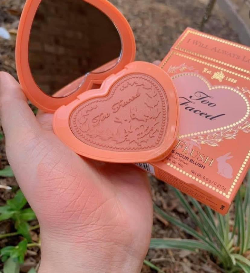 Má hồng too faced love flush long lasting 16-hour blush màu baby love