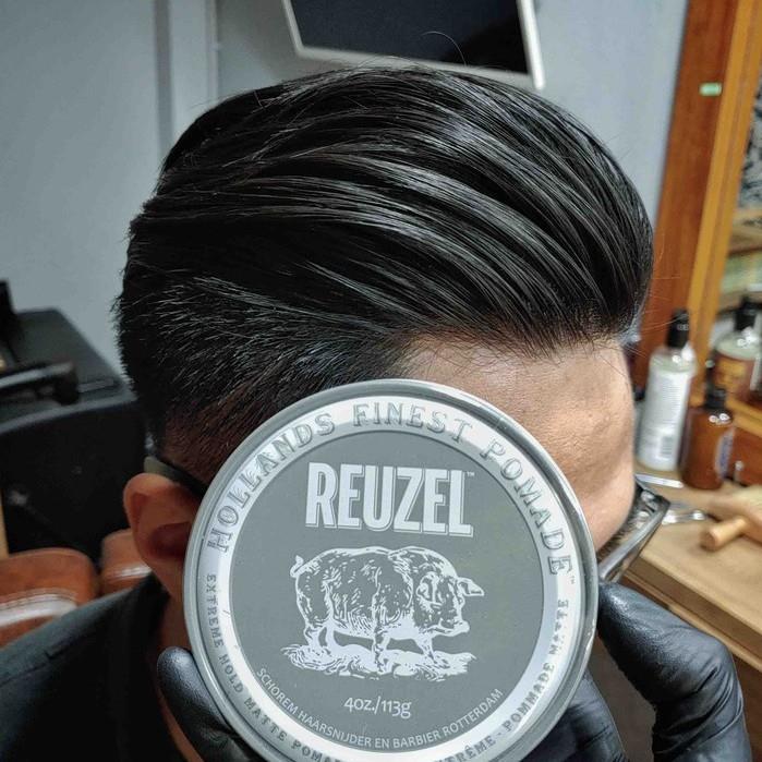 ▥△  Sáp vuốt tóc Reuzel Extreme Hold Matte Pomade - 113g
