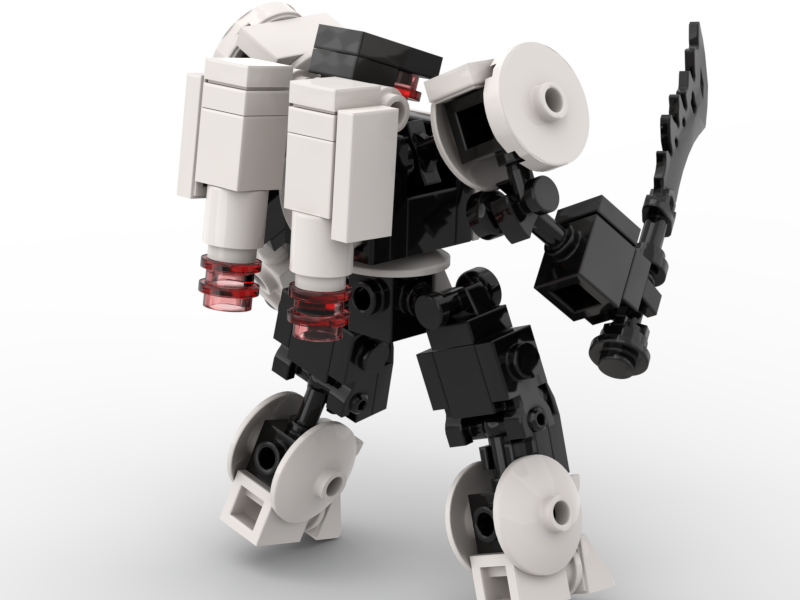 Đồ chơi lắp ráp Non Lego Moc Mech Swap