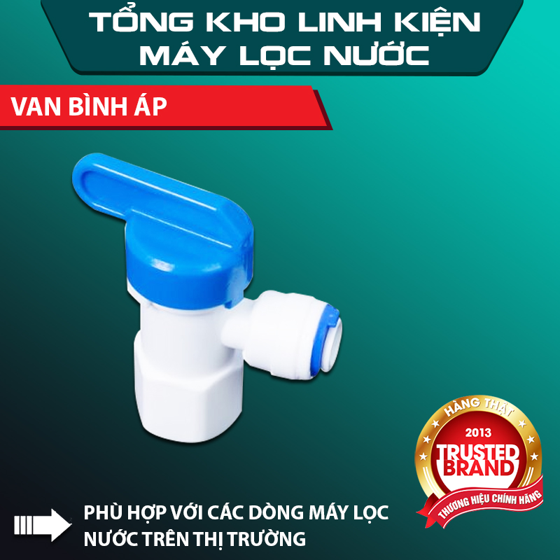 Van bình áp Belife dùng cho máy lọc nước 10 lít, kết nối chắc chăn, ngăn rò rỉ