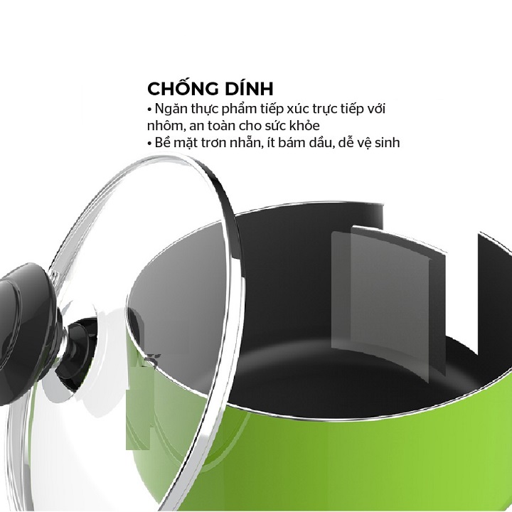 Nồi quấy bột, nấu cháo cao cấp cho bé