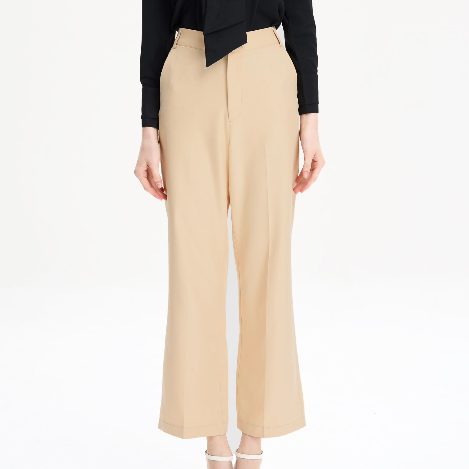 Quần dài ống đứng cotton lạnh Maybi