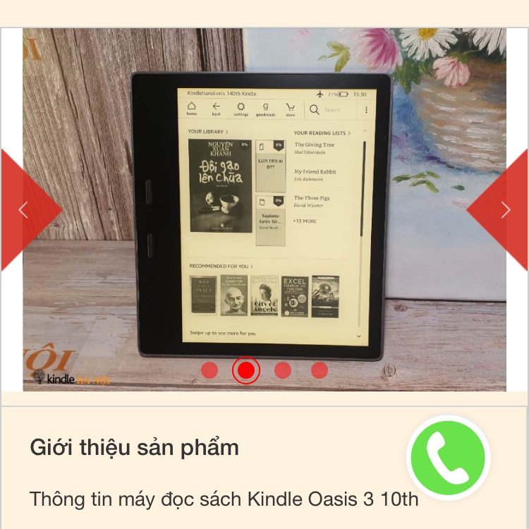 Máy đọc sách Kindle Oasis 3 32GB