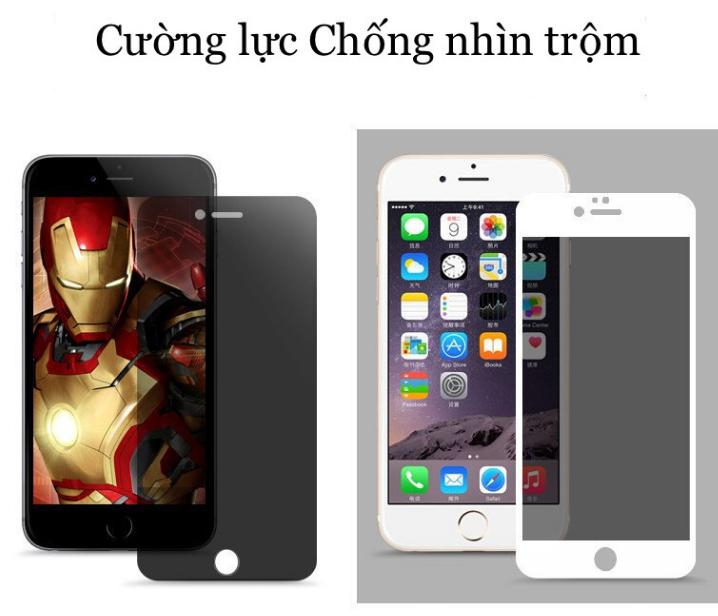 Kính chống nhìn chộm iphone 7 plus/8plus