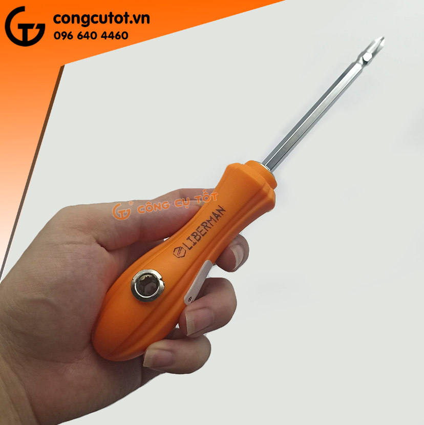 Tô vít 2 đầu Ø6x100mm LIBERMAN