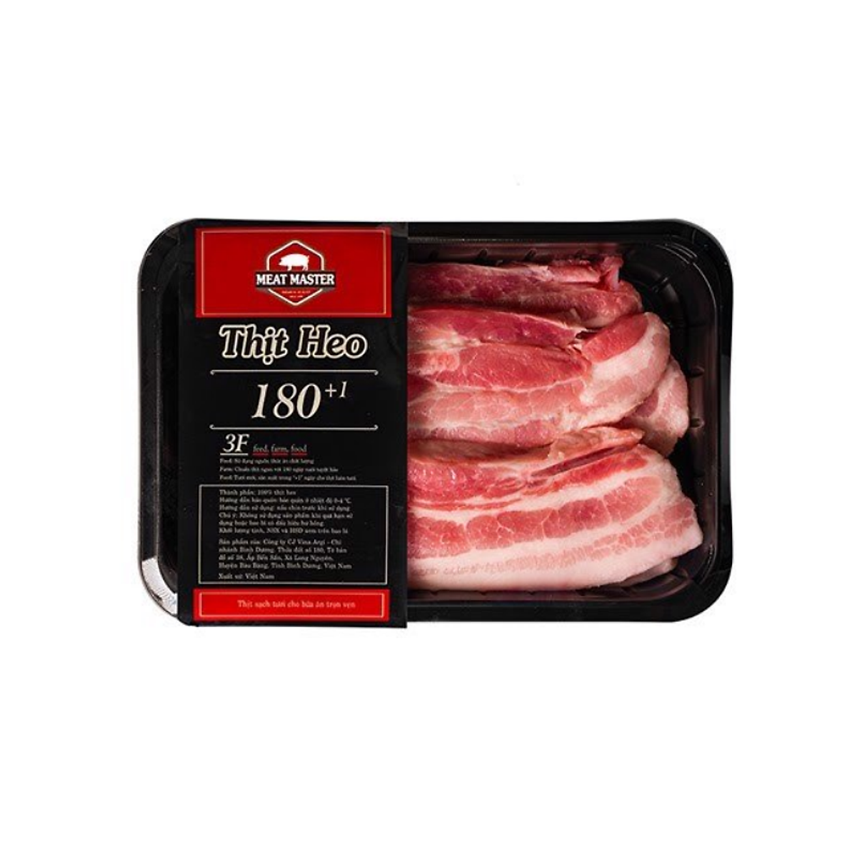 Ba Rọi Heo Meat Master 400Gr