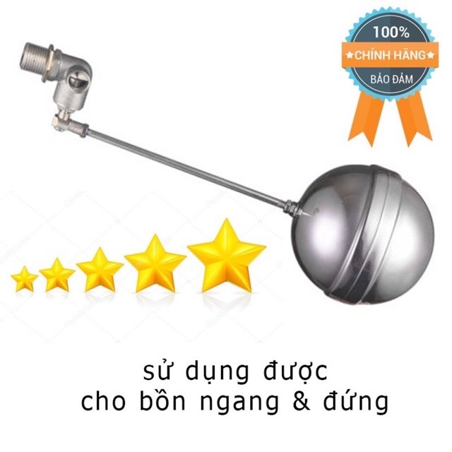 Phao cơ inox 304 phi 21 , 27