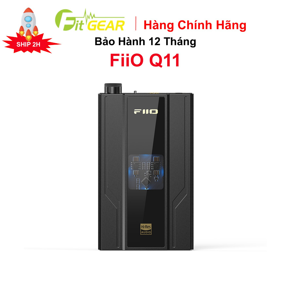 Bộ giải mã di động dac/amp fiio q11 chính hãng