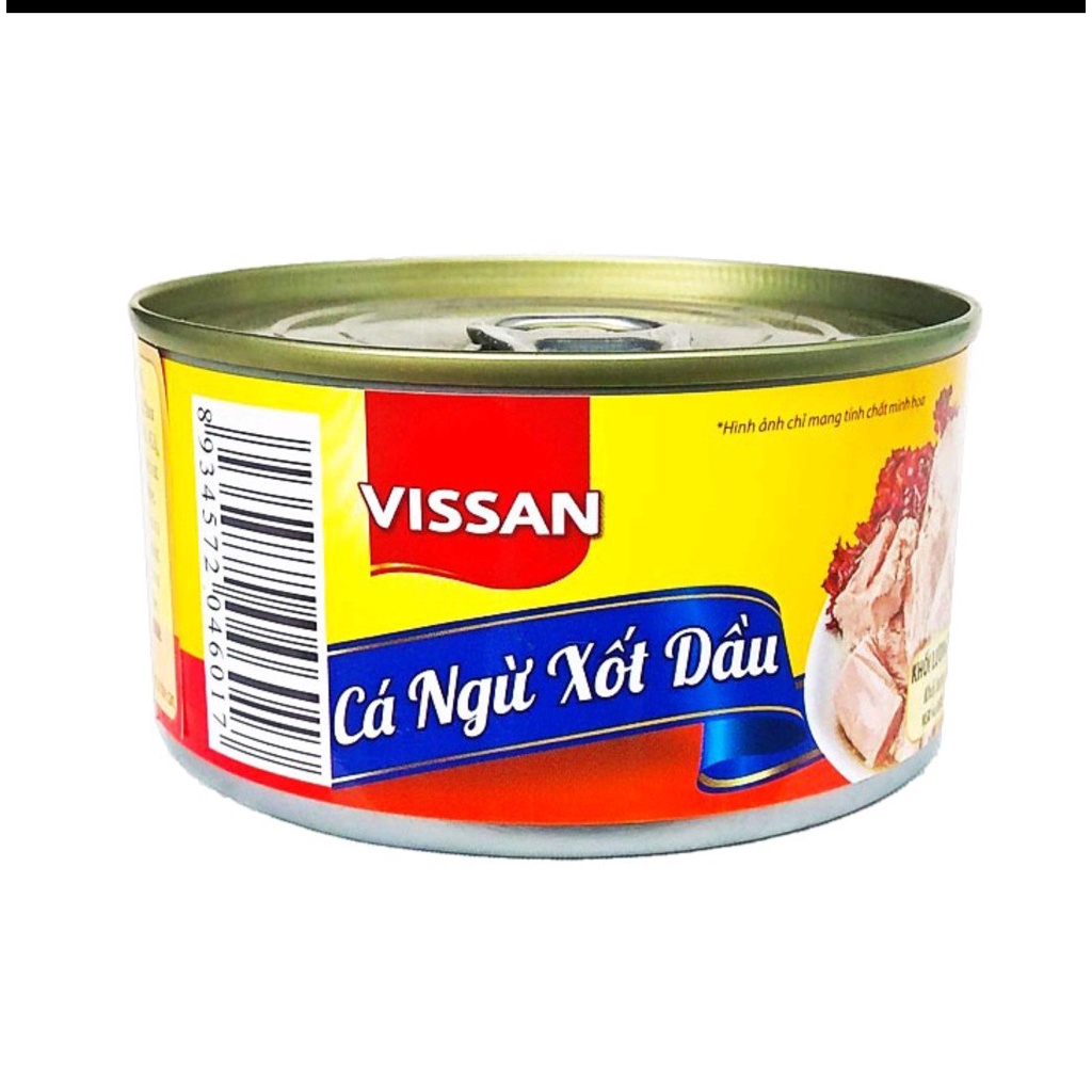 Cá Ngừ Sốt Dầu Vissan 170g(  Date Mới)