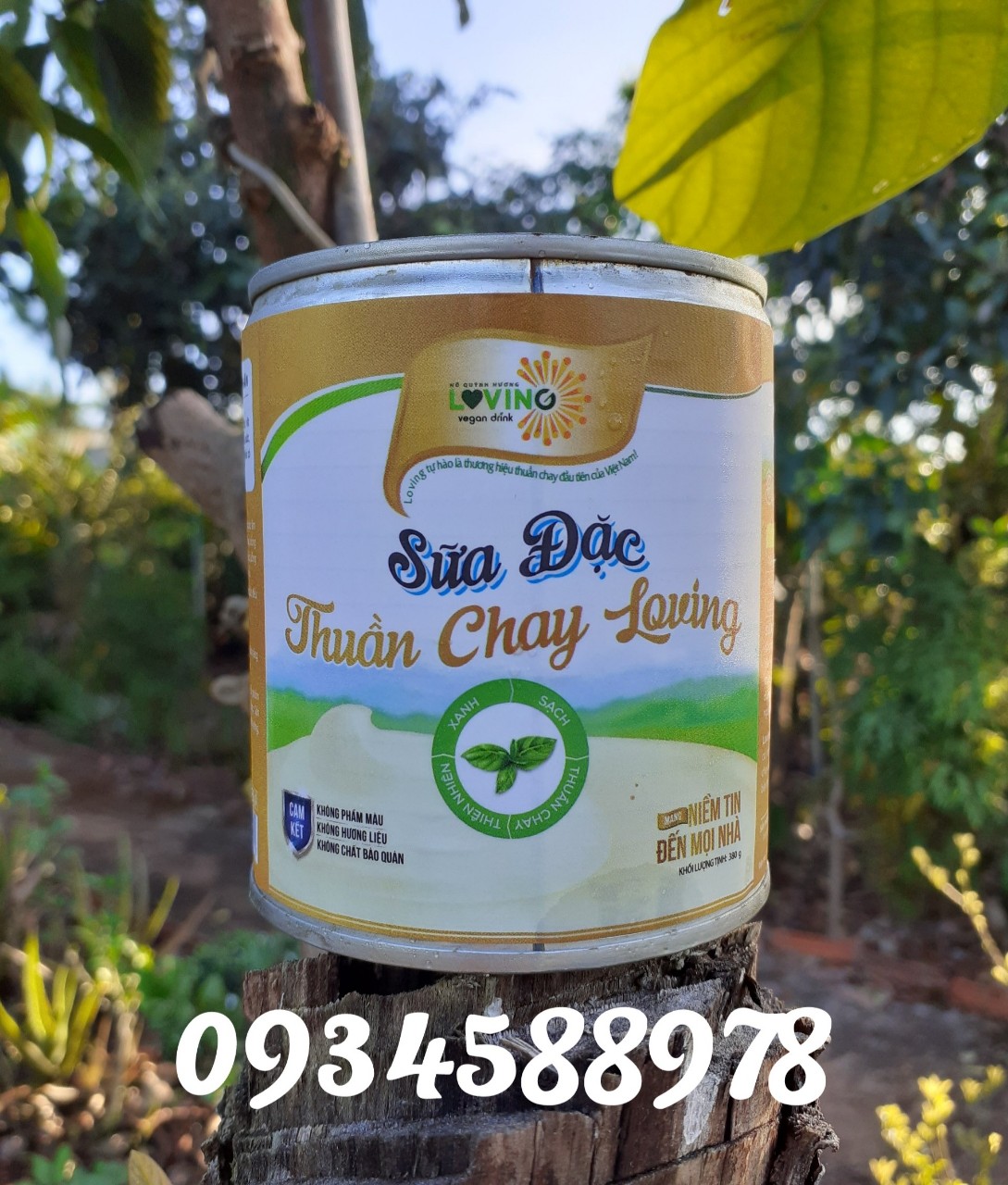 Sữa đặc thuần chay Loving