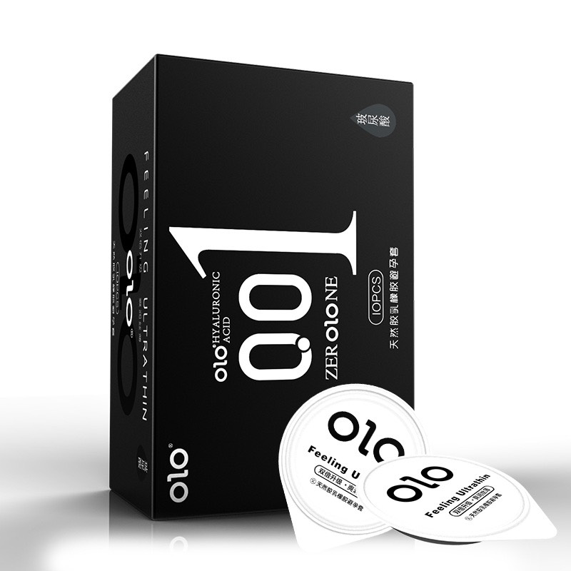 Bao cao su siêu mỏng 001 Feeling Ultrathin - hộp 10 chiếc