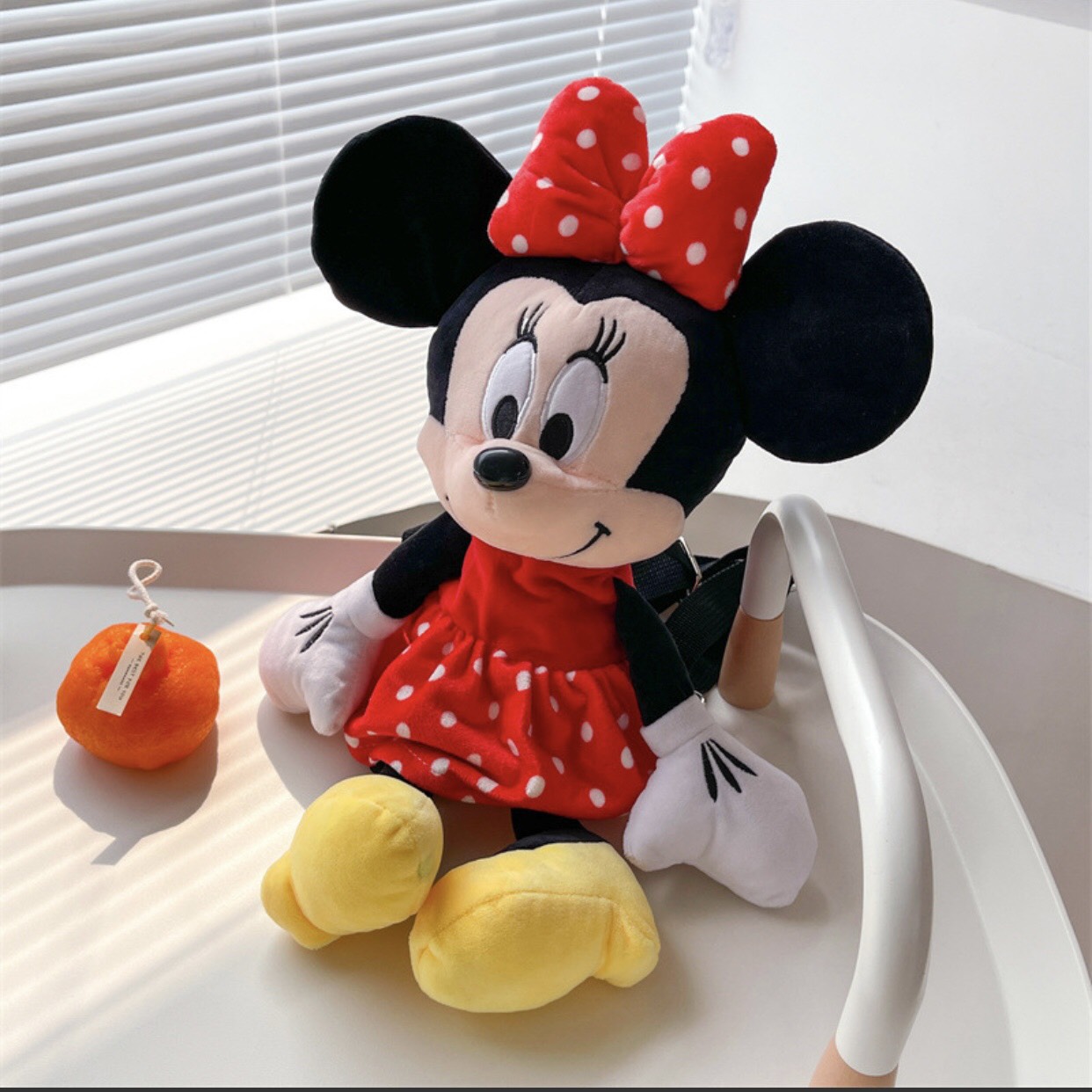 Balo Gấu Nhồi Bông Hình Chuột Mickey Dễ Thương