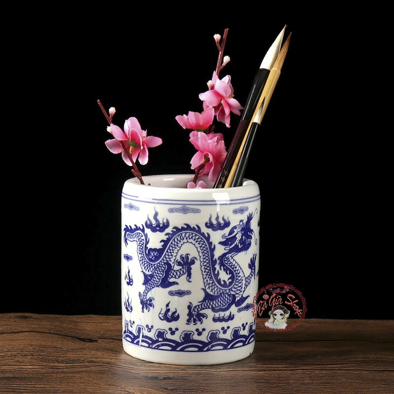 Lọ đựng bút bằng sứ