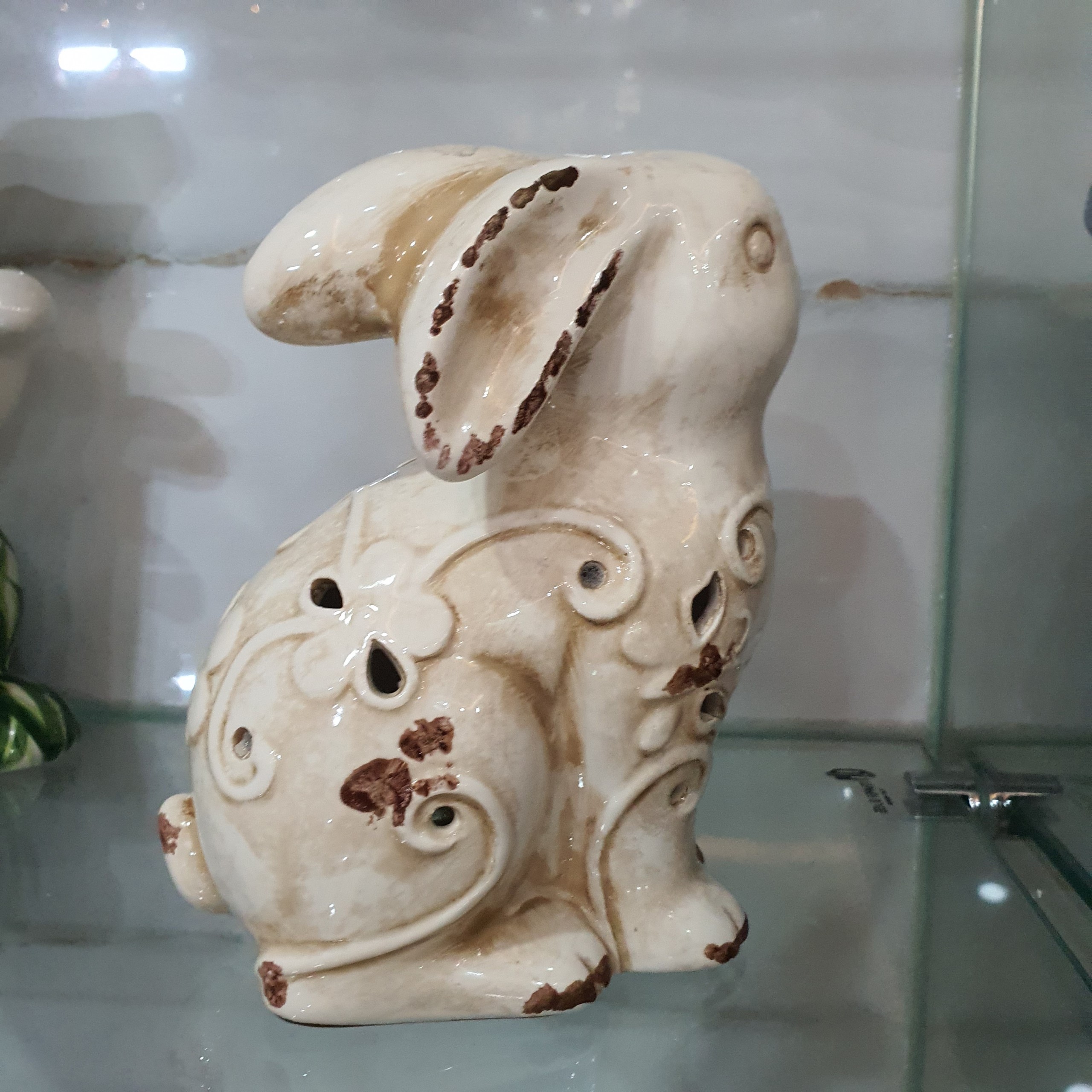 Tượng trang trí Chú Thỏ ĐÁNG YÊU - Ceramic Rabbit Figurines