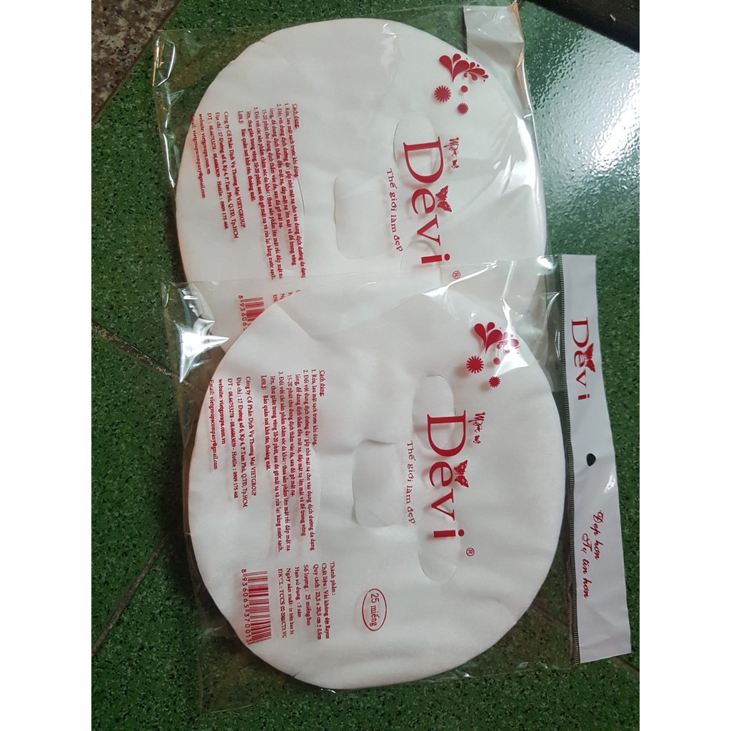 Mặt nạ giấy Devi (25 miếng)