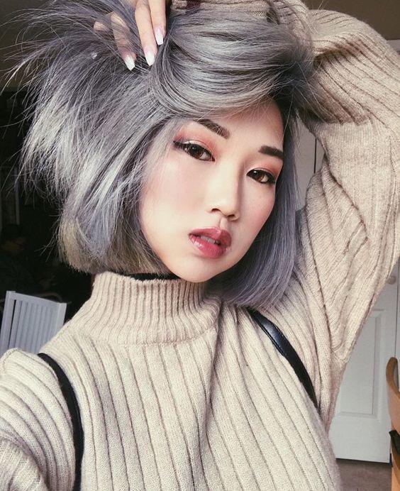 Combo Dyes Smoke hair color + Oxygen + High-grade bleach