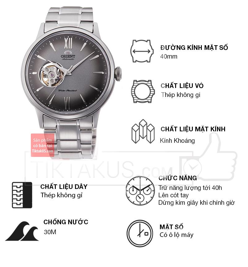 Đồng hồ nam Orient RA-AG0029N10B