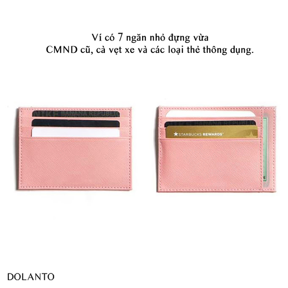 Ví DOLANTO BRAND® Zero Saffiano Wallet