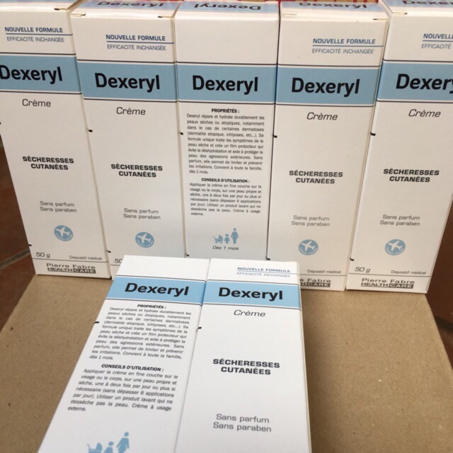 Kem bôi nẻ , chàm DEXERYL( mẫu mới Glycerol Vaseline)  tuyb 50g