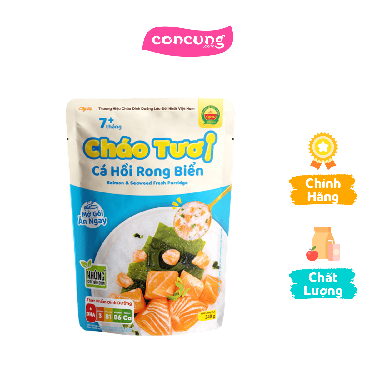Cháo tươi Cây Thị Cá hồi