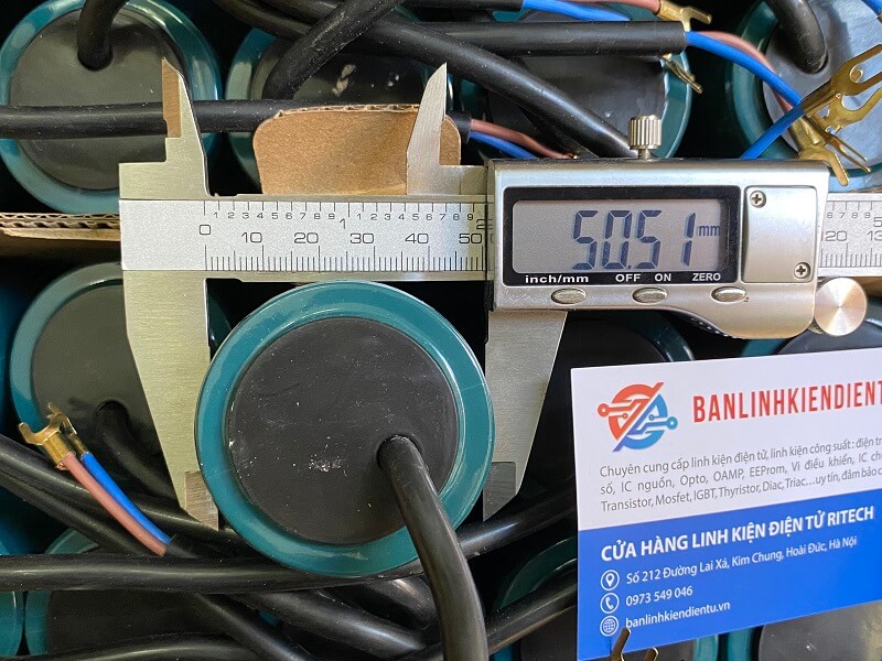 Tụ khởi động CBB60 30uF 450VAC