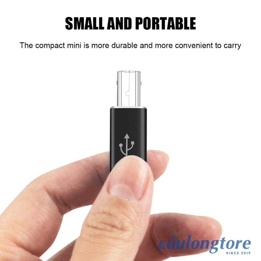 OTG Type C to USB Type B convert type C to type B 2.0 MIDI connector for printer fax machine scanner instrument piano electronic drum DJ