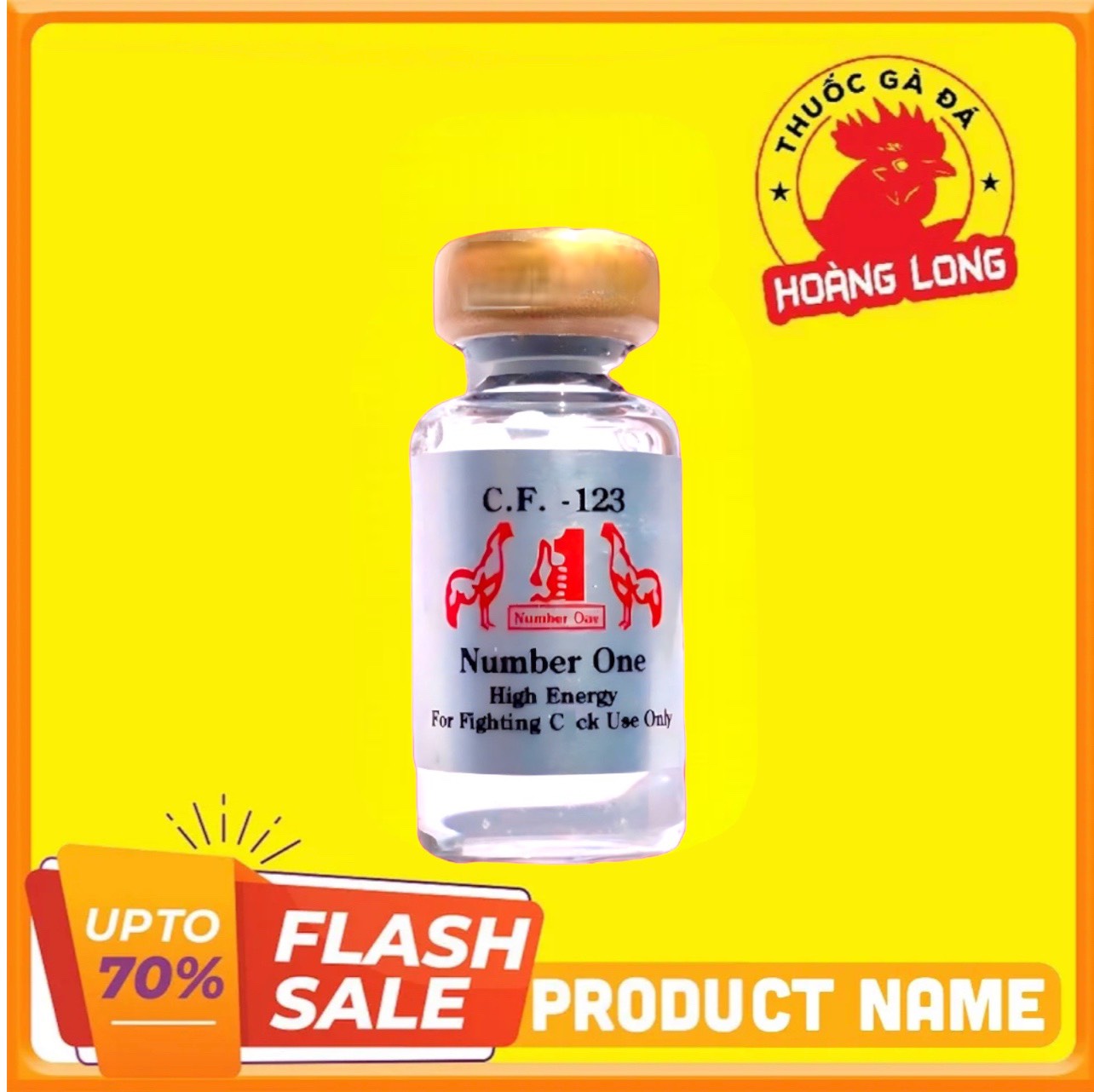 [ TRỢ GIÁ SỐC ] [ CHỈ CÓ Ở HL ] CF123 tang SỐ 1 dành cho gà đá CHAI 2ML
