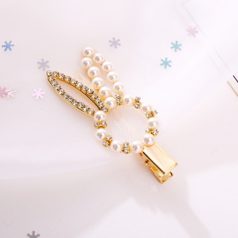 Cặp tóc đính đá và ngọc trai hot hit phong cách hàn quốc 214A22A24 5 Fox