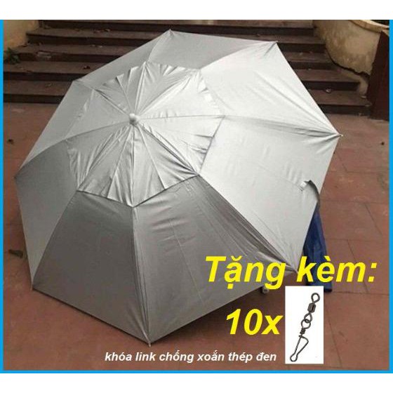 [Chất Lượng Tốt] Ô Dù Câu Cá Ô Dù Câu Cá 1M8 Bền Đẹp Giá Tốt Tăng 10 Khóa Linh