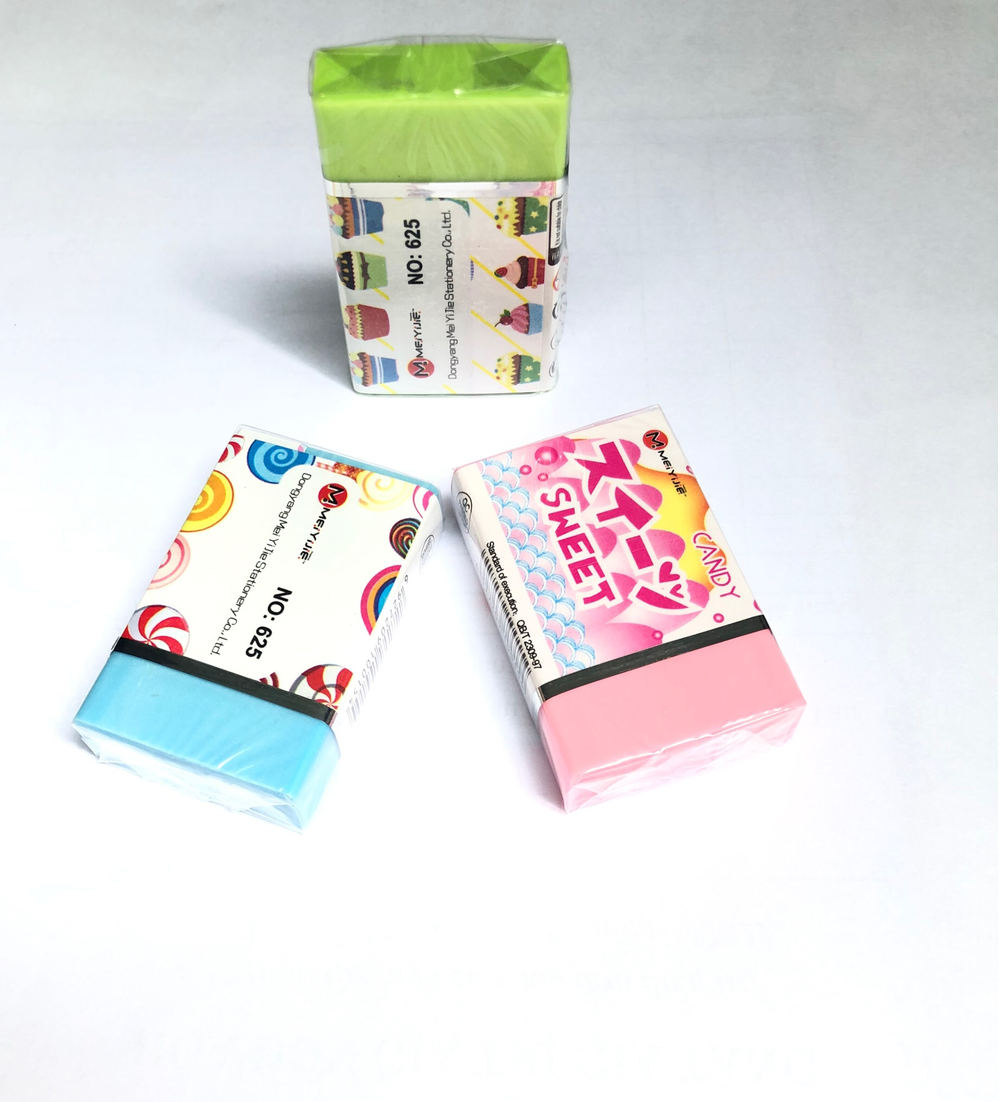 Combo 3 cục gôm tẩy chì nhiều màu Meiyijif