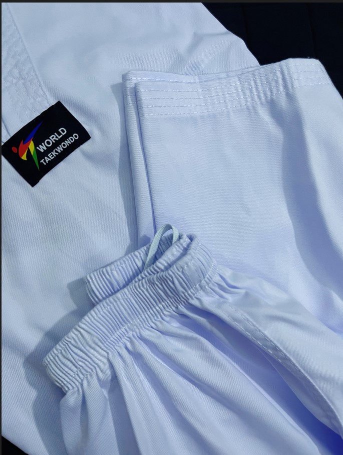 [HCM]Võ Phục Taekwondo Ailaikit, Đồ võ Taekwondo Loại A vải Kaki dày Loại Tốt