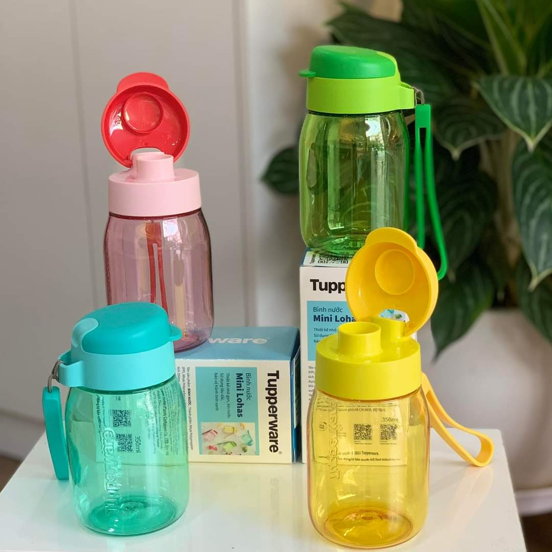 Bình Nước Tupperware Lohas 350ml Mini - Tupperware Mall Chợ Lớn
