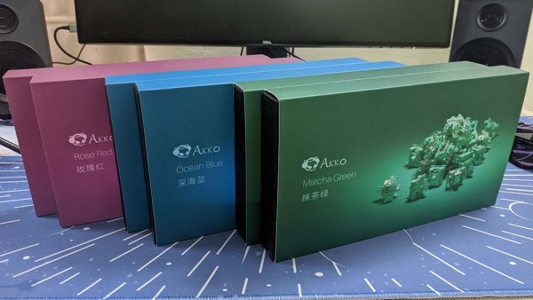 AKKO CS Switch Pack (Ocean Blue / Rose Red / Matcha Green / Lavender Purple / Vintage White / Radiant Red (45 Switch)