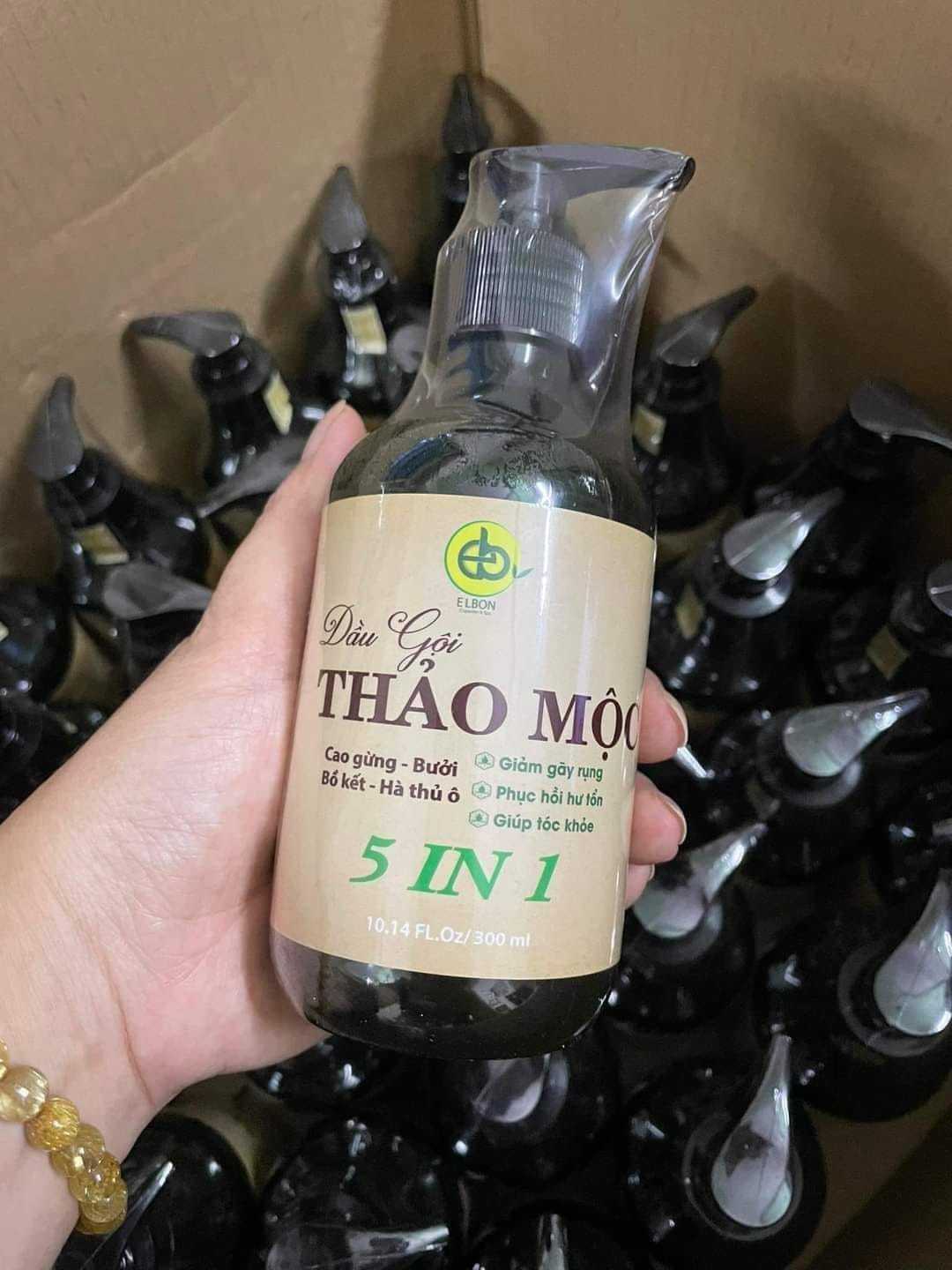 Dầu gội thảo mộc Elbon