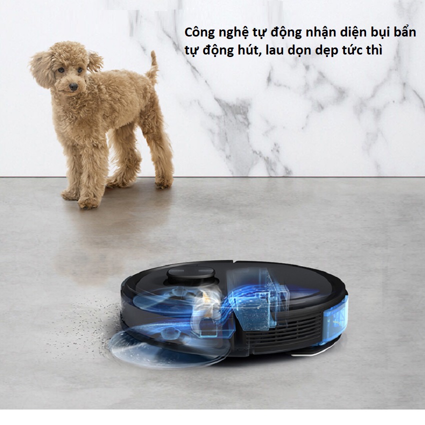 [Phiên Bản Giới Hạn Đặc Biệt] Robot Hút Bụi Lau Nhà Ecovacs Robotics Deebot Ozmo 950 (New 100% Model 2020)