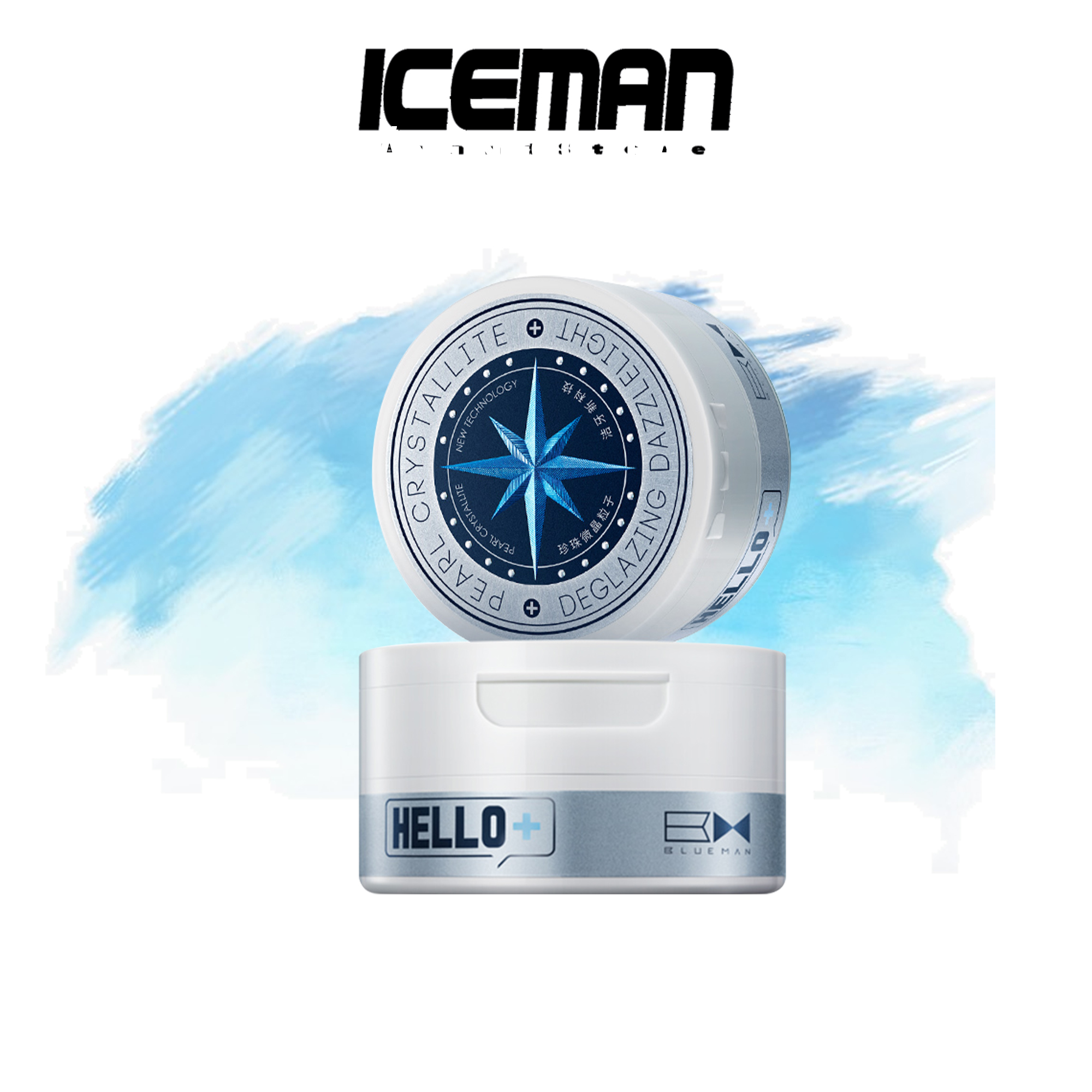 Kem Đánh Răng BLUEMAN50g Dạng Bột Ngọc Trai Giúp Răng Trắng Sáng