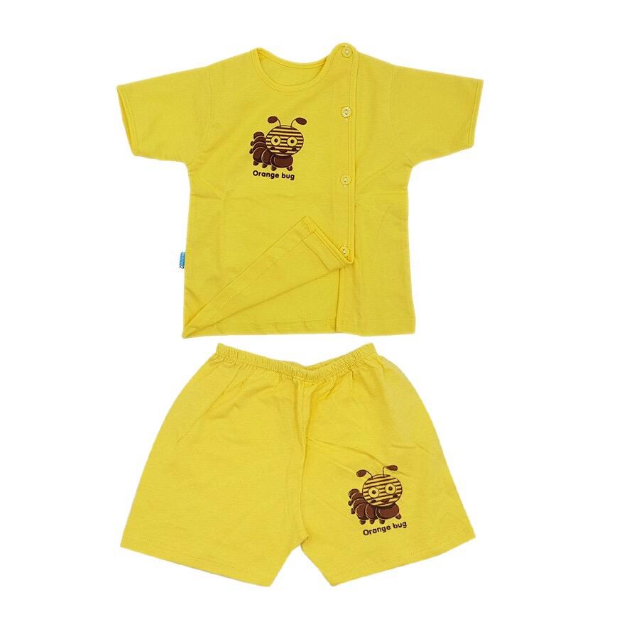 Bộ baby leo cộc tay cúc lệch hàng đẹp