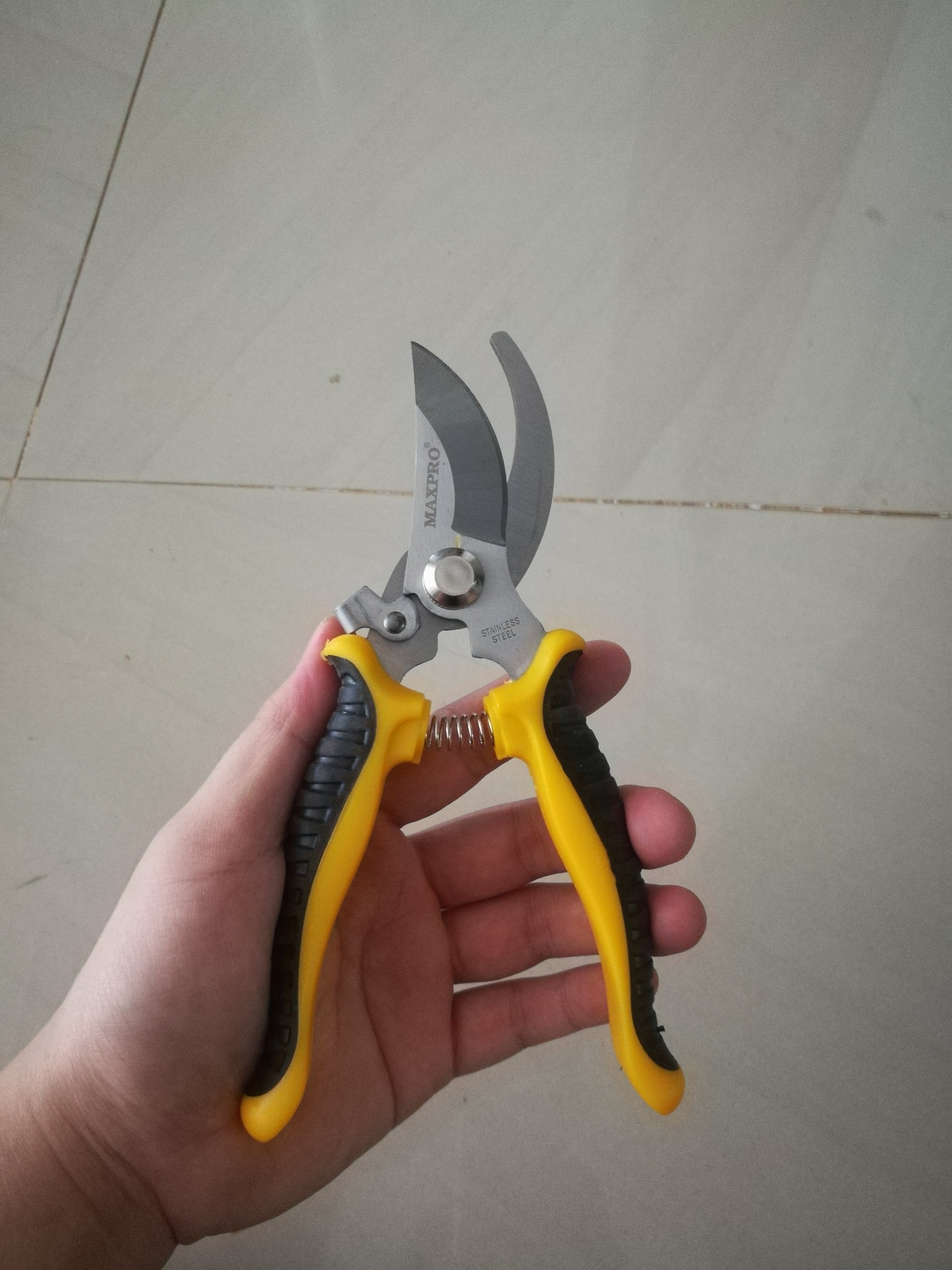 Kéo cắt cành cây thẳng, cong MAXPRO