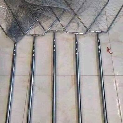 Vợt xúc cá inox 1m7 đến 3m