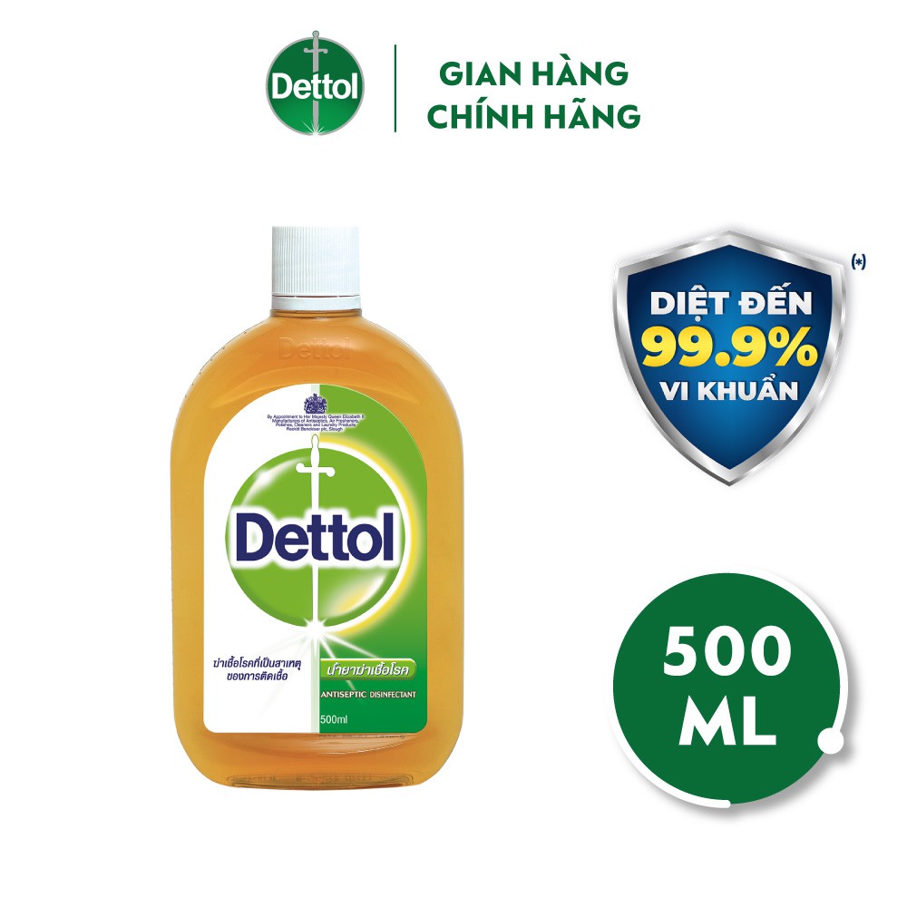 Dung dịch sát khuẩn Dettol 500ml
