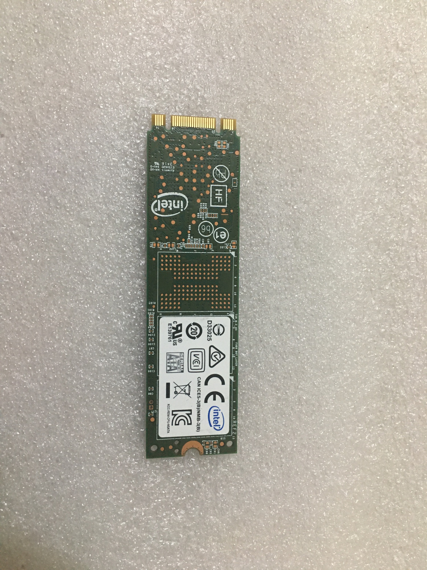 Intel 180GB M.2 SATA 2280 SSD