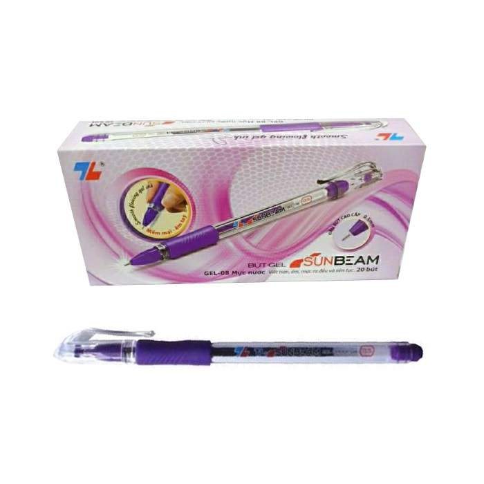 Bút Gel Thiên Long Gel-08 SUNBEAM (Hộp 20 Bút)