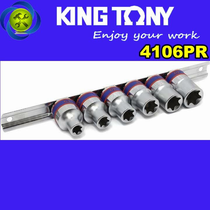 [HCM]Bộ đầu khẩu sao Kingtony 4106PR 6 chi tiết 1/2