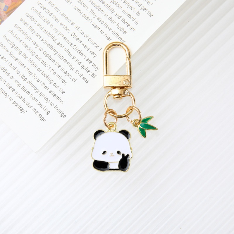 Móc khoá gấu trúc trang trí cute chooah mkpanda15
